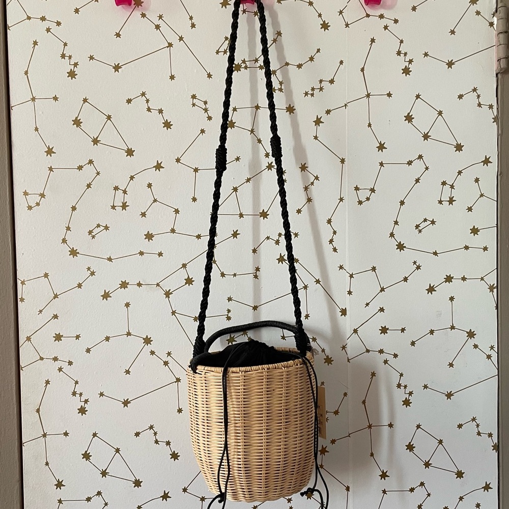 A New Day Bucket crossbody bag. NEW